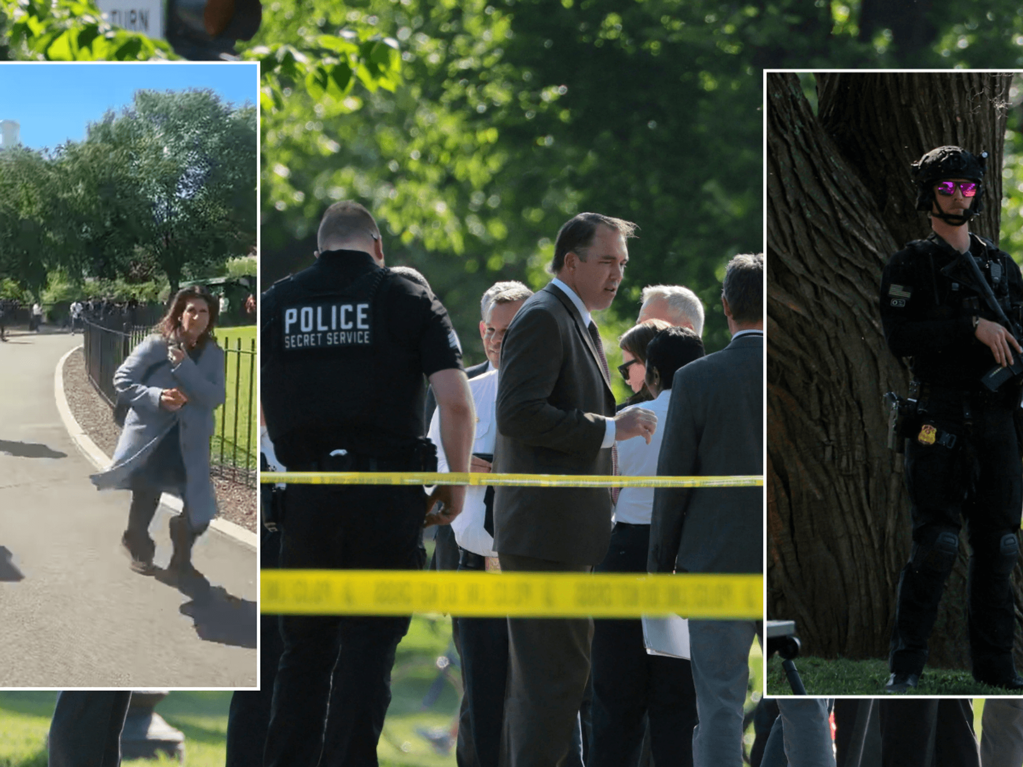 White House 'locked down' as Secret Service shoots man next to Washington Monument