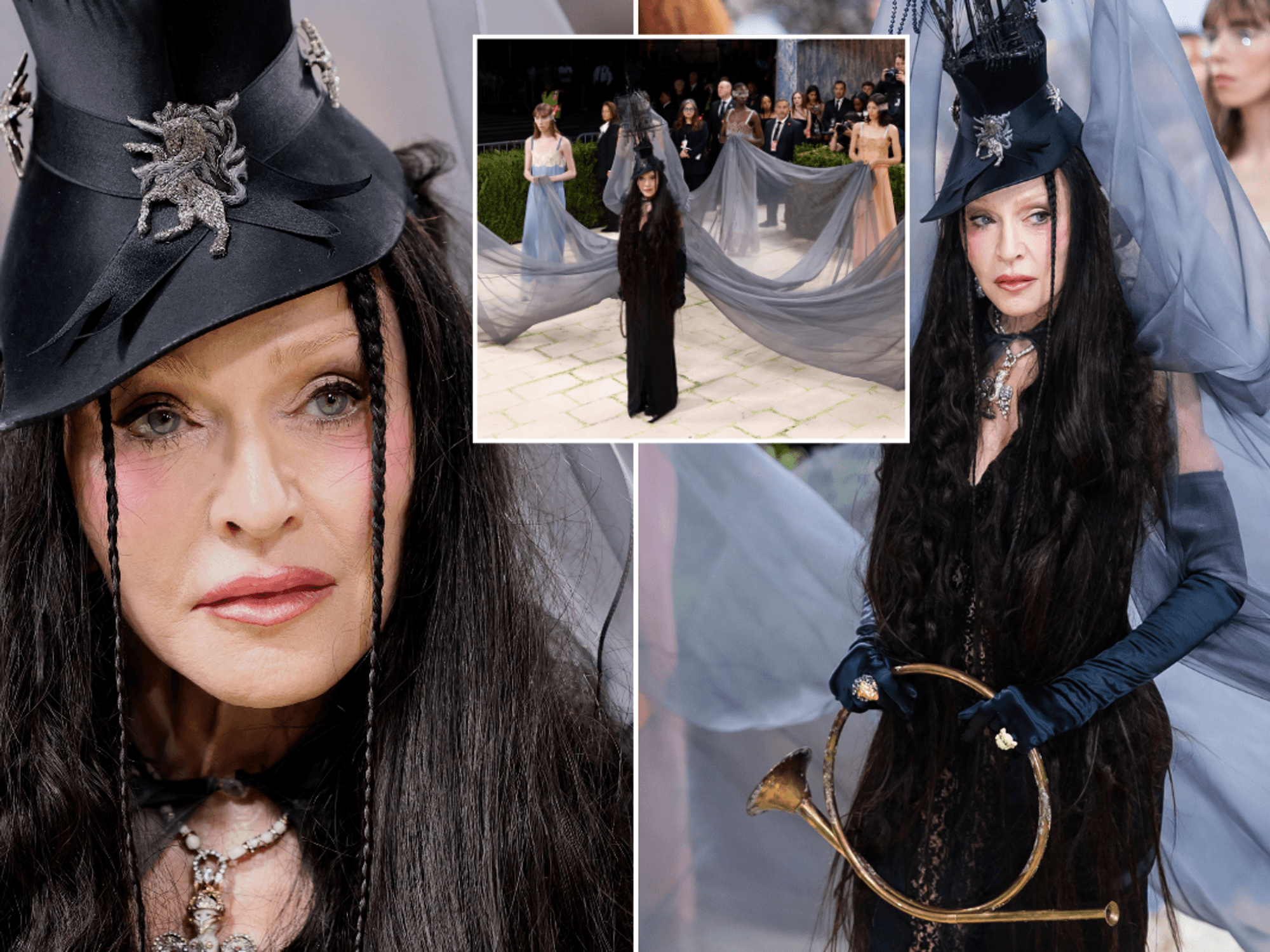 Madonna branded 'unrecognisable' as singer debuts striking appearance at Met Gala: 'Had no clue i...