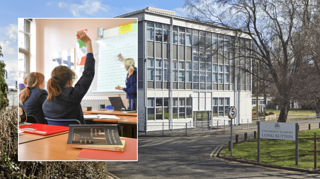 Pupils compare school to 'prison' as they skip class in protest over rule change