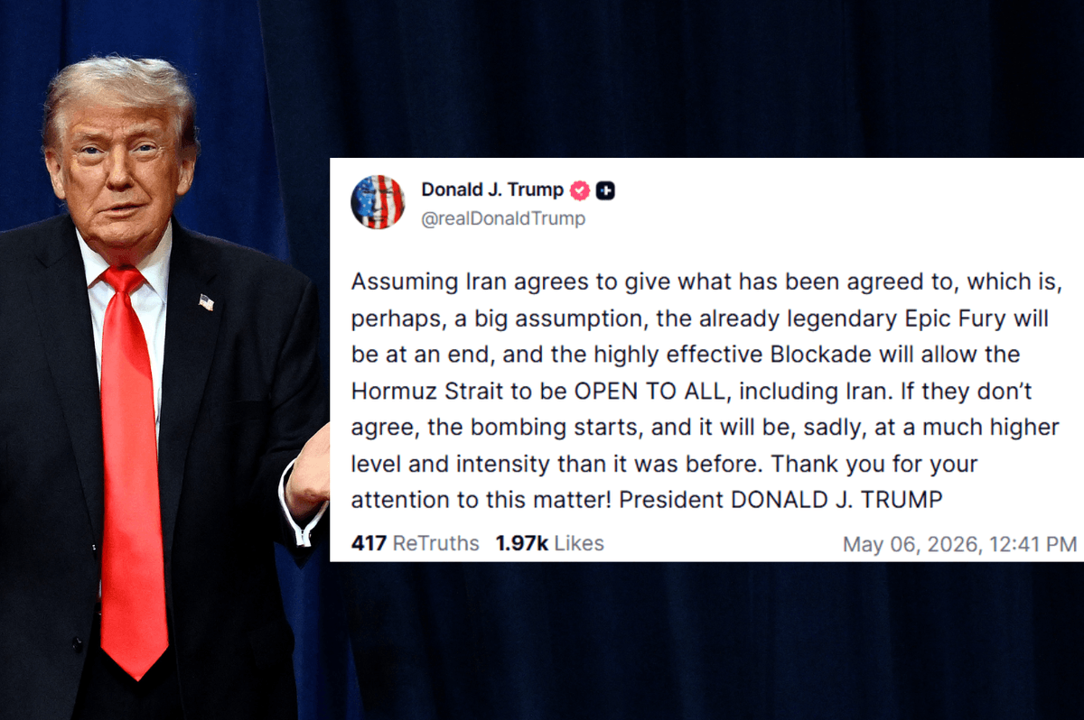 Donald Trump hails imminent end of 'legendary' Iran war campaign with hope Strait of Hormuz reopens