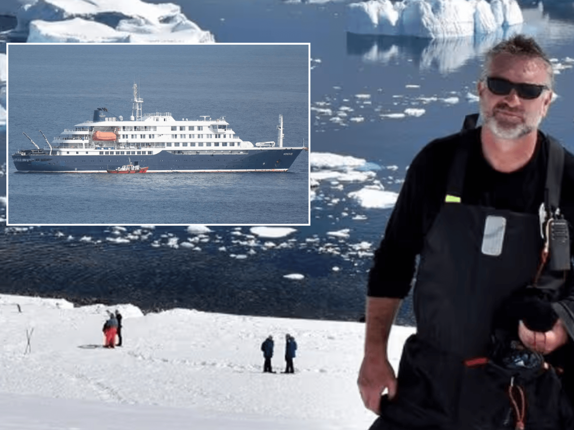Former British police officer evacuated from rat-virus ship named after 'very traumatic few days'