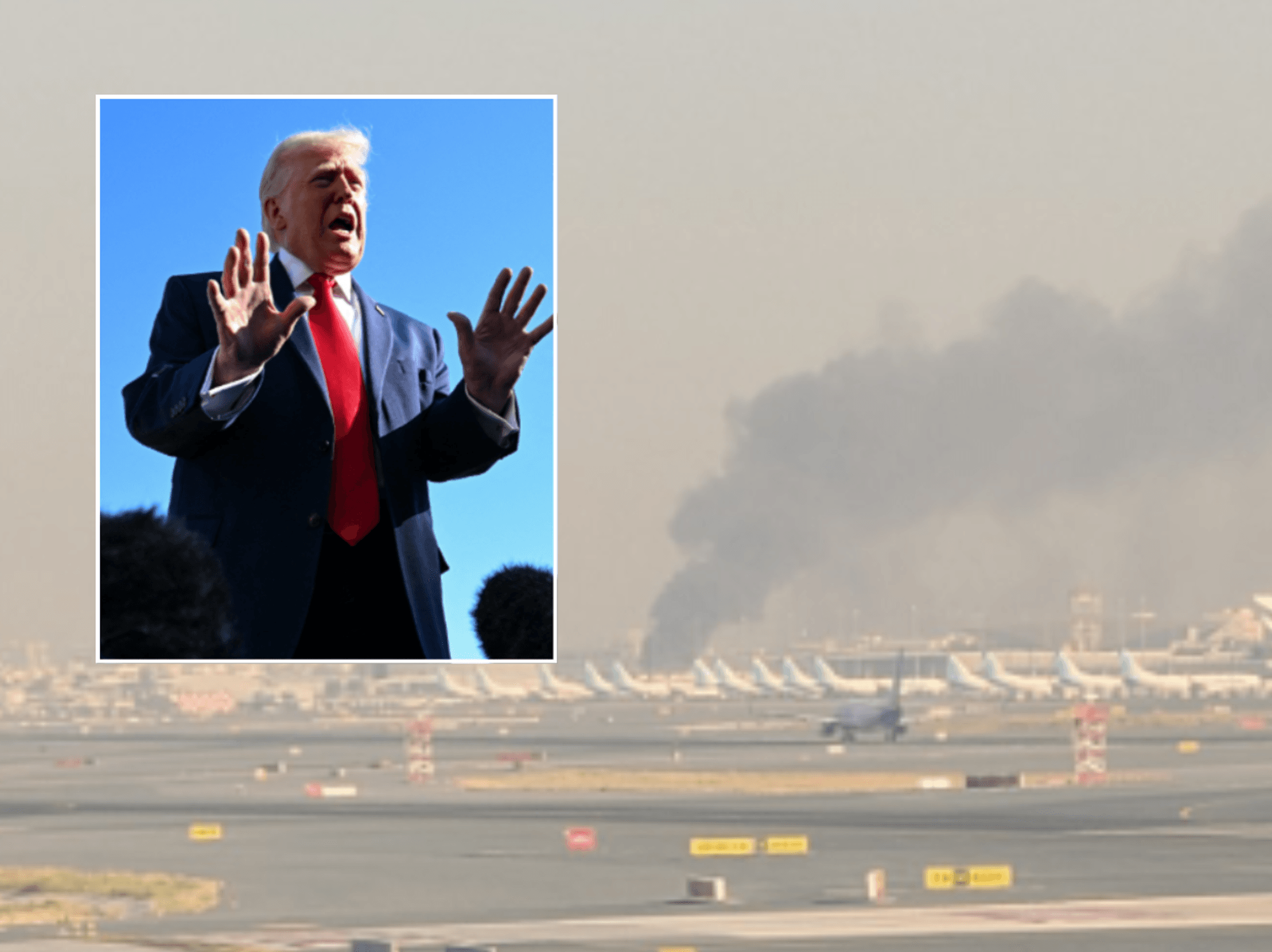 Iran fires missiles at Dubai in retaliation for Donald Trump's 'love tap'