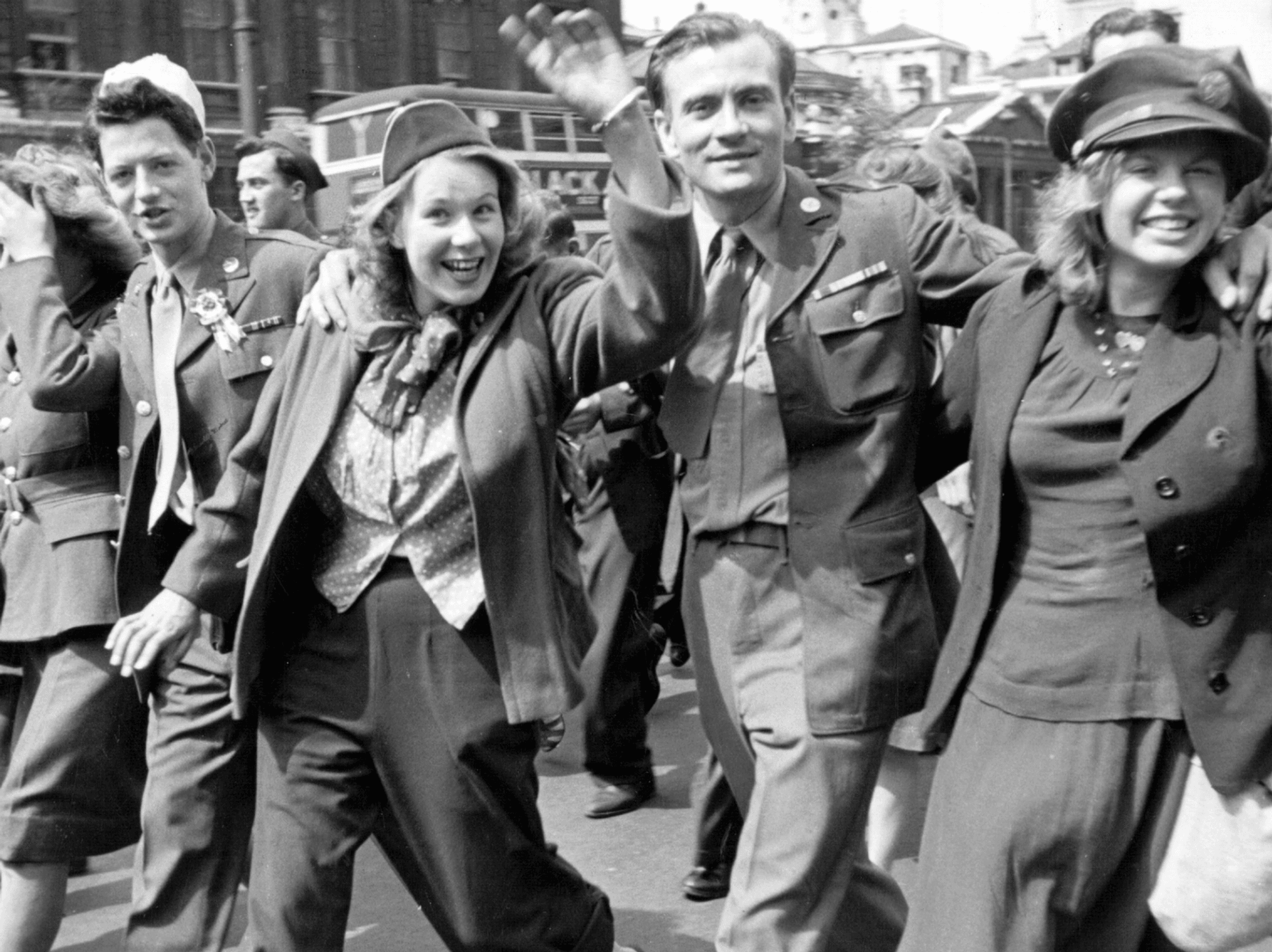 We can never repay the war generation, but we will defend the world they gave us