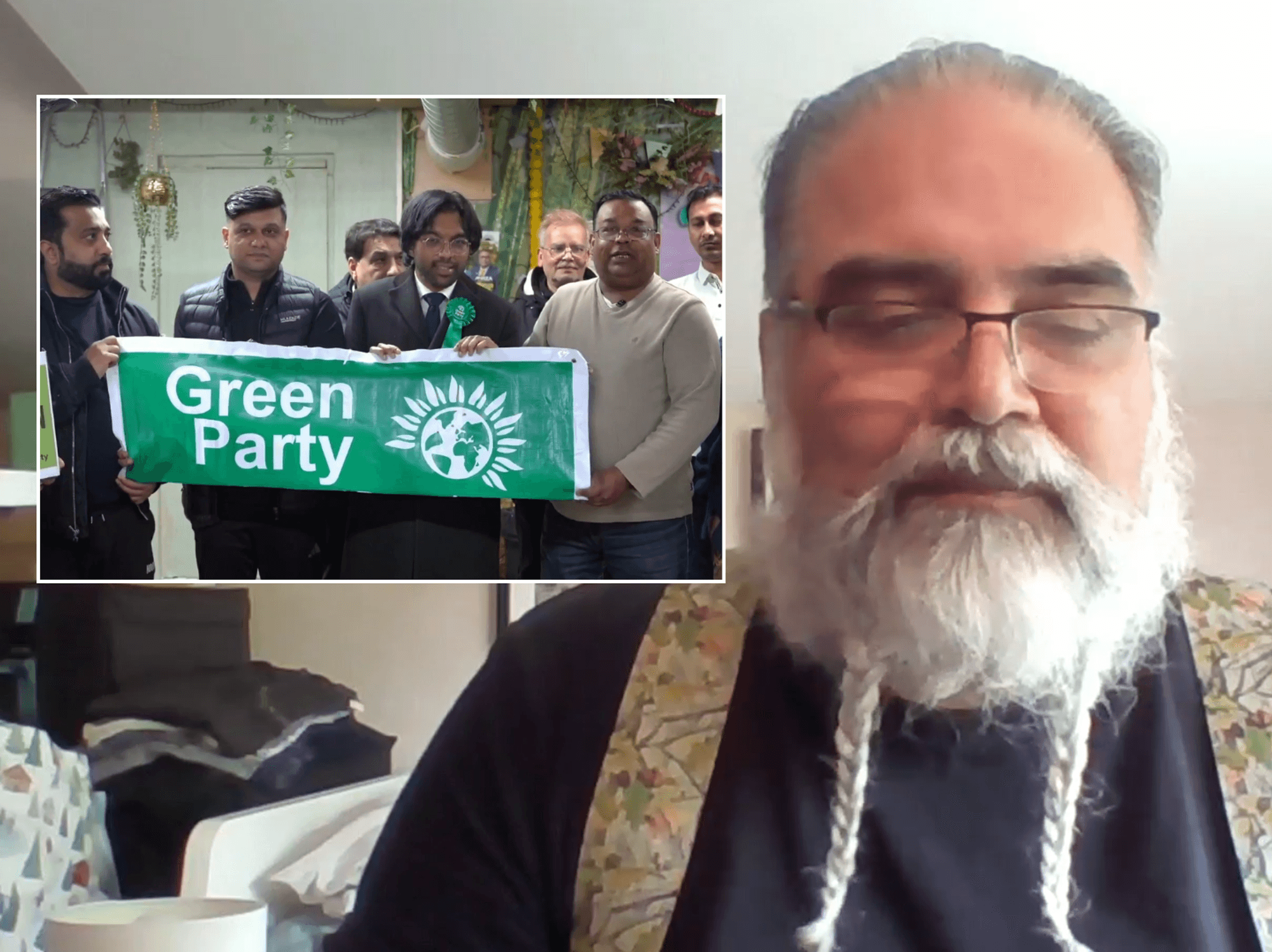Green Party member admits feeling ‘uncomfortable’ after party election announcement made in forei...