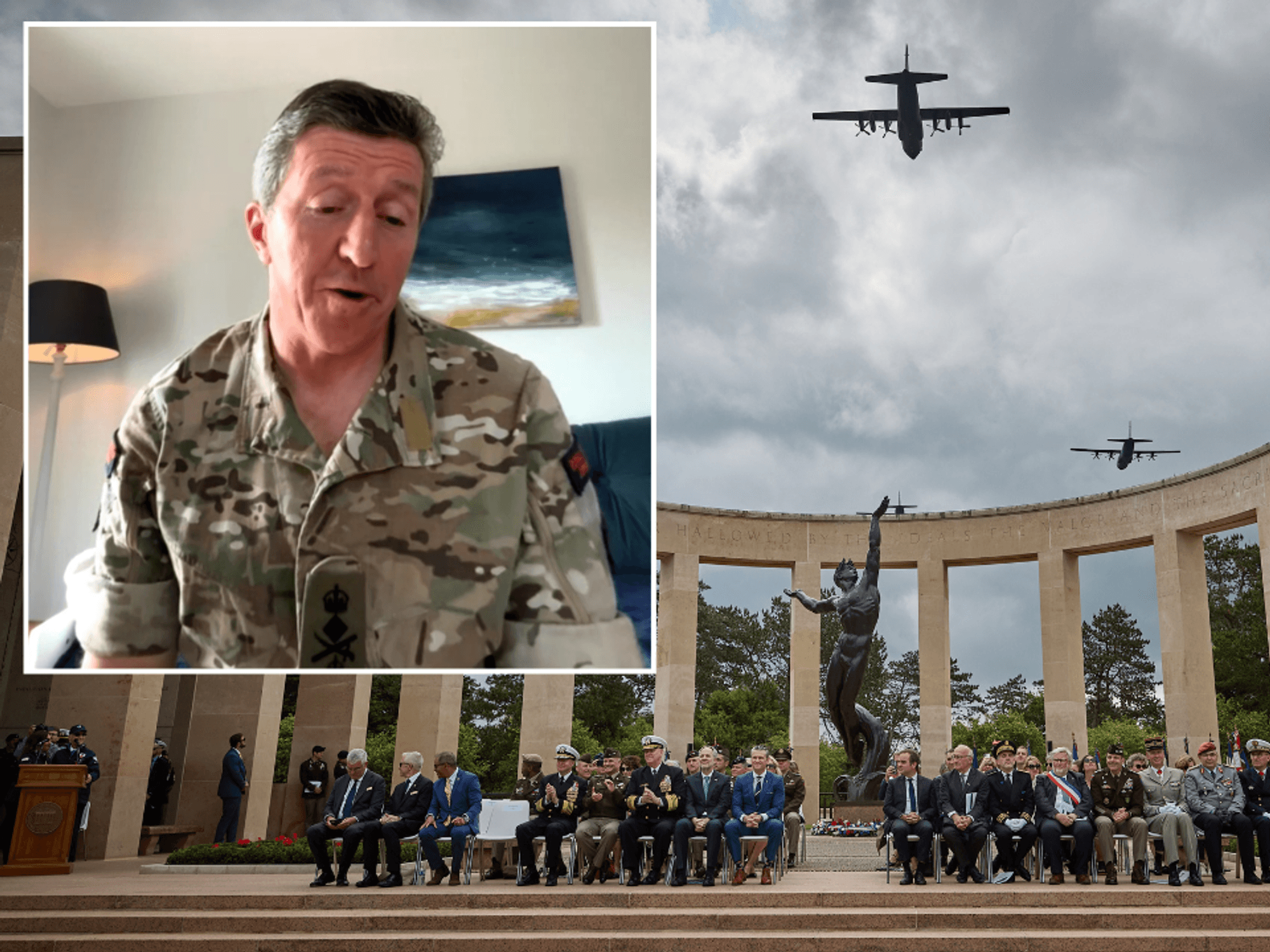Navy boss shares personal story amid WW2 veteran battlefield visit funding