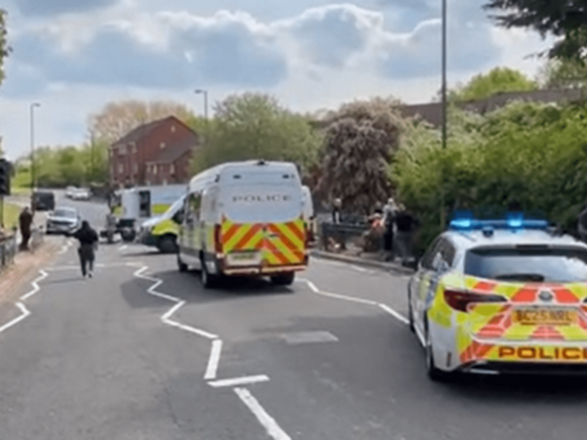Britons evacuated from homes as Army bomb disposal unit recovers 'suspicious items' at property