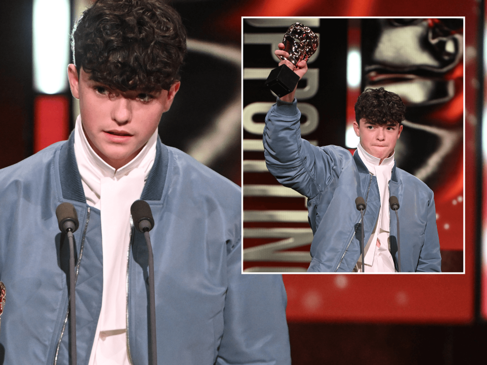 Owen Cooper, 16, makes history as Adolescence star continues awards dominance with Bafta TV Award...