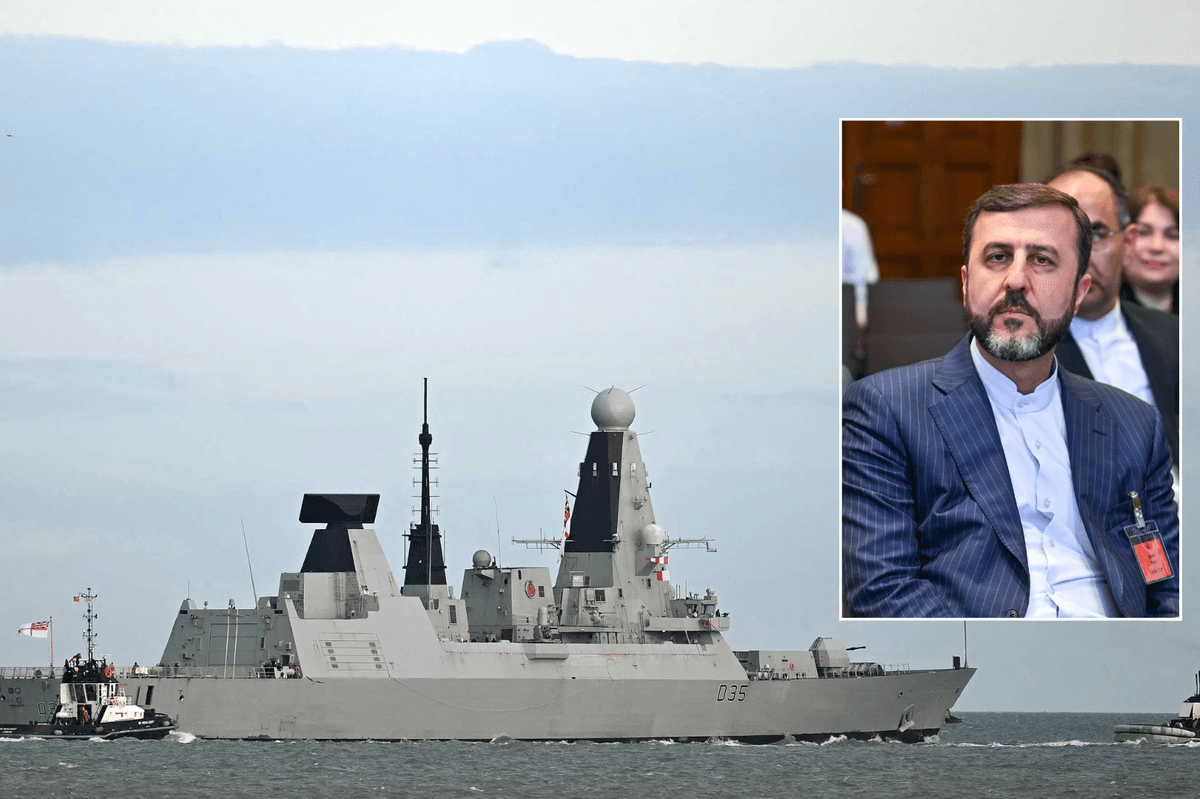 Iran threatens HMS Dragon with 'decisive response' as UK warship heads towards Strait of Hormuz