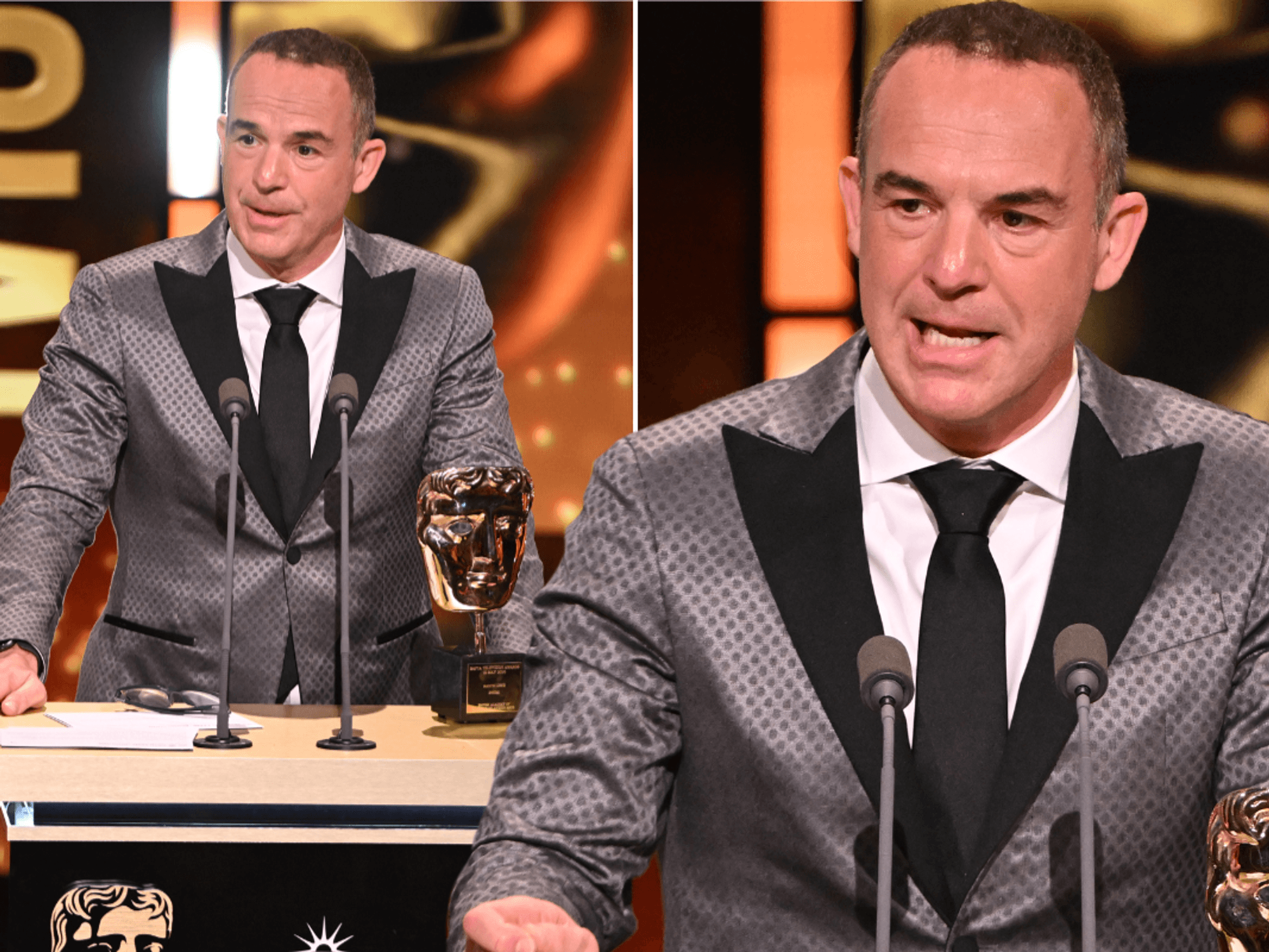 Martin Lewis leaves Bafta TV Awards viewers in tears as he addresses mother's death in 'emotional' speech