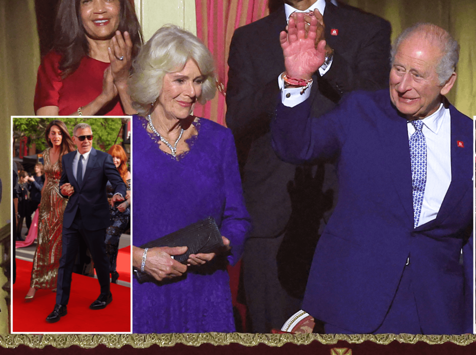 George Clooney and Gareth Southgate lead star-studded arrivals at King's Trust anniversary celebration