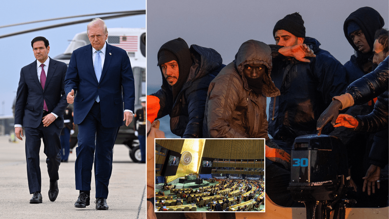 US blows lid on UN 'replacement' plot to stop illegal migrants being deported from Britain