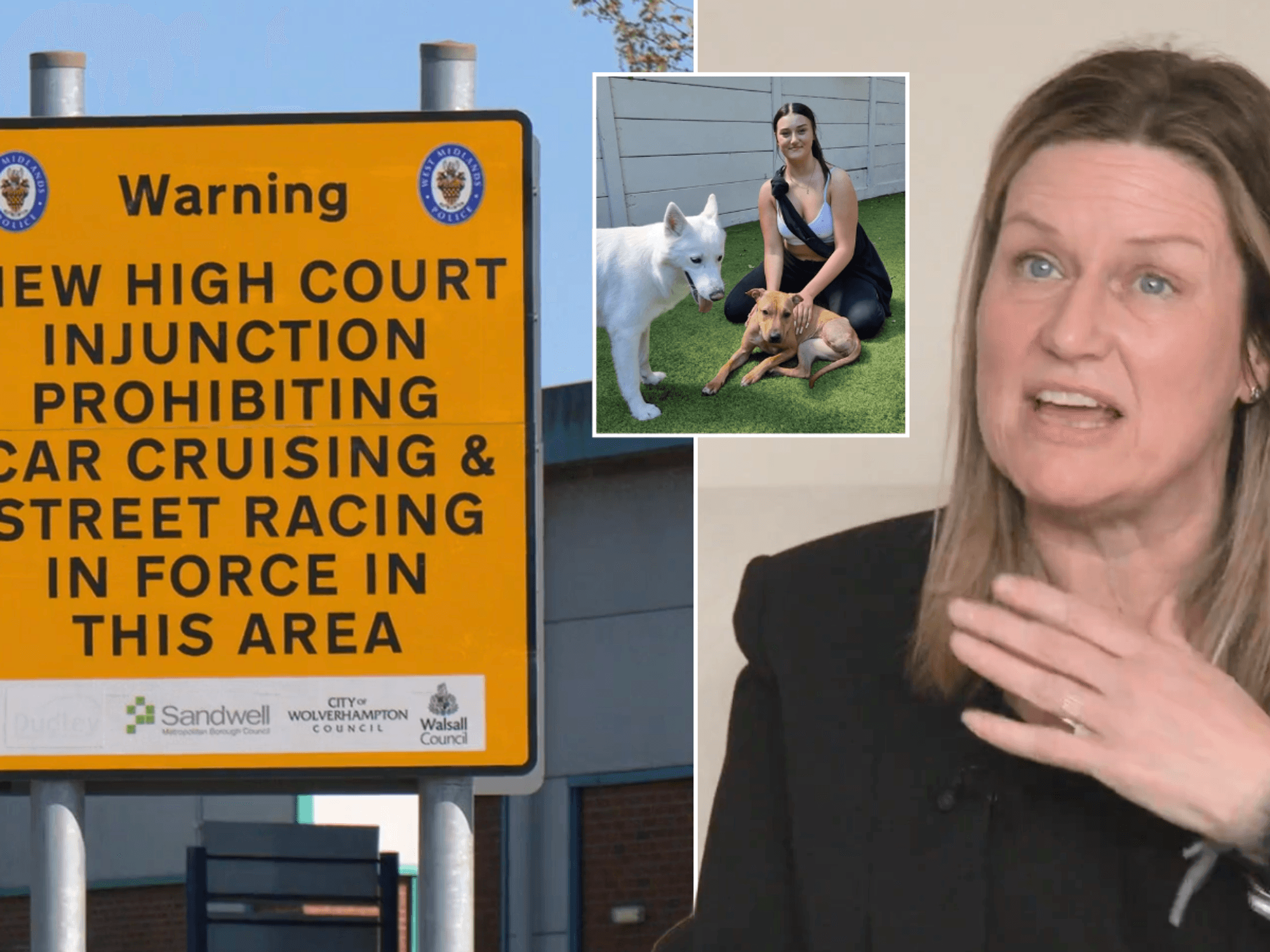 Police 'stood by and watched illegal street racers' before one killed schoolgirl, 16