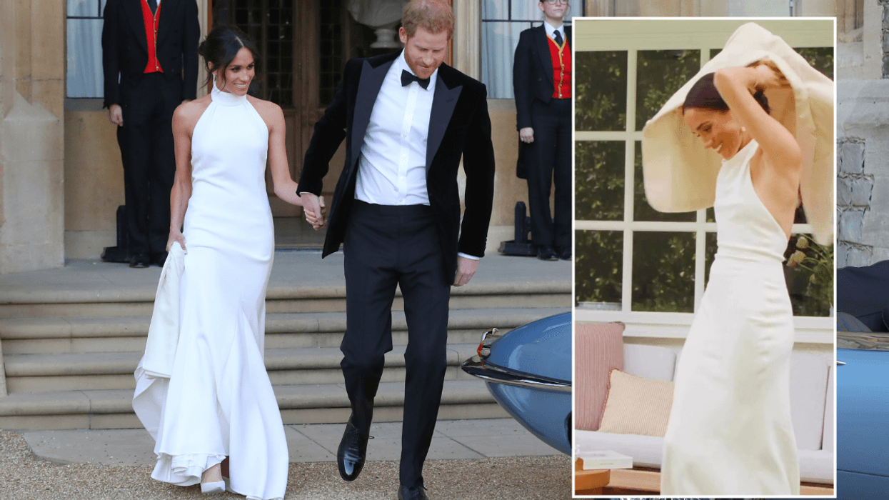 Meghan Markle rewears second wedding dress to promote lifestyle brand