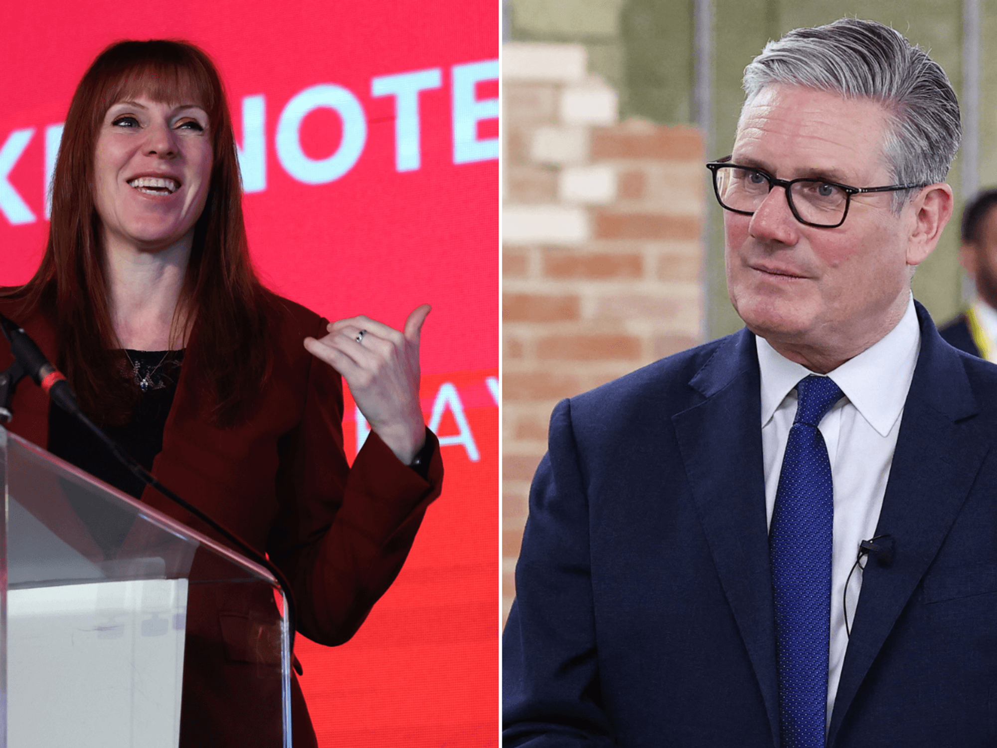 Angela Rayner tells Labour MPs she's ready to replace PM despite HMRC probe