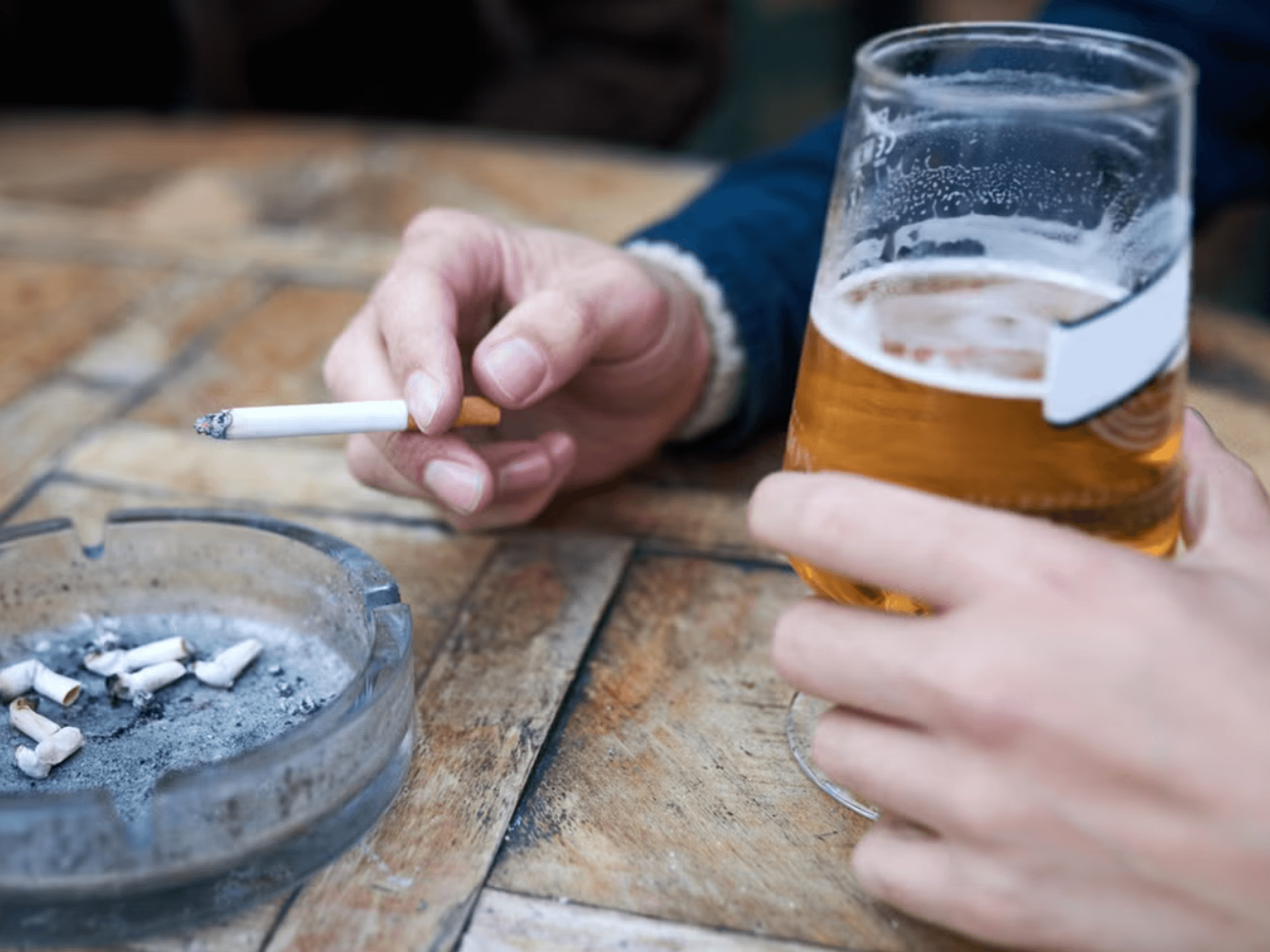 Killjoy Britain: Almost two thirds of country wants to BAN smoking in pub gardens, poll claims