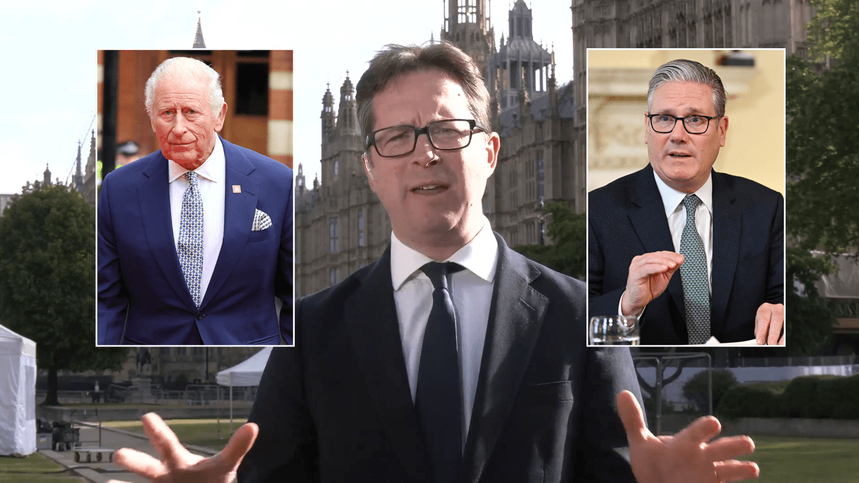 Tories' Alex Burghart says he ‘feels very sorry for the King’ as speech mired in Keir Starmer's leadership crisis