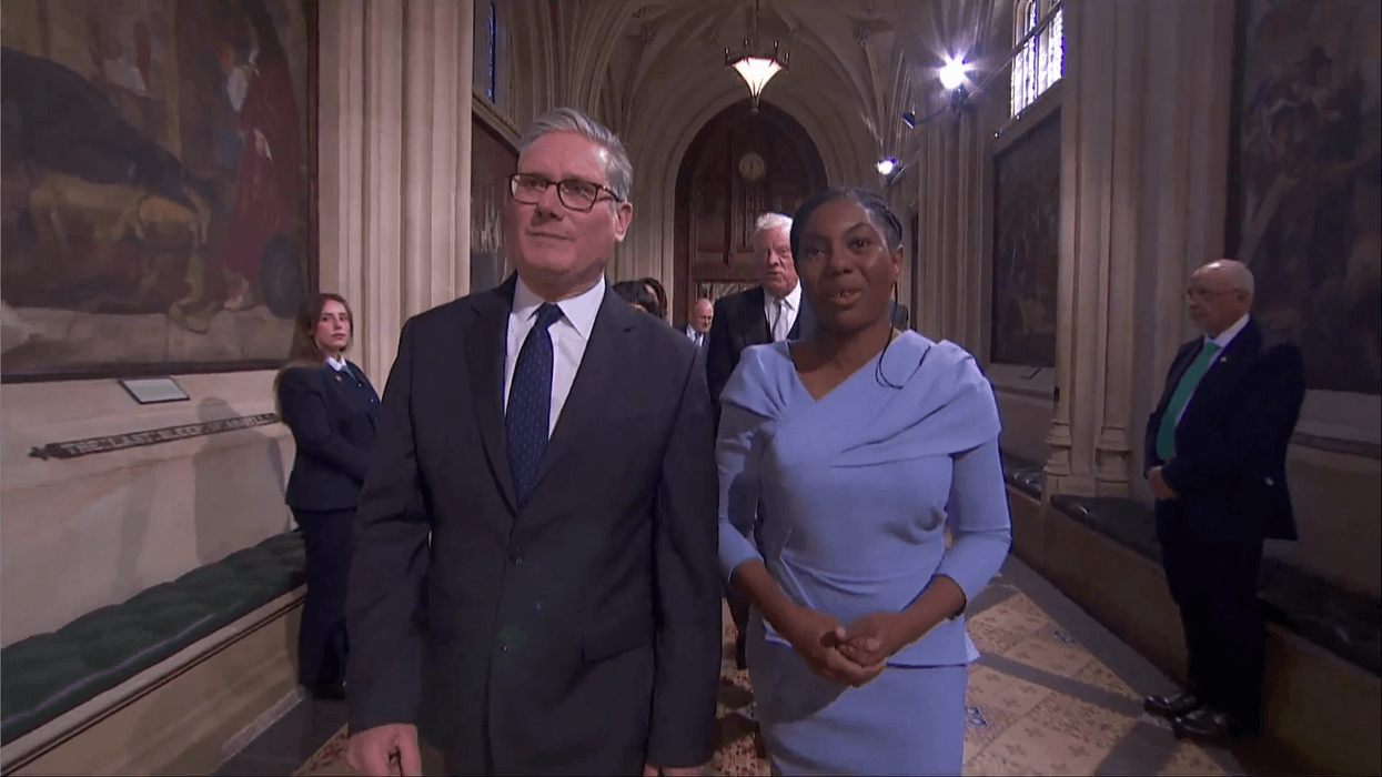 WATCH: Keir Starmer makes awkward small talk wi...