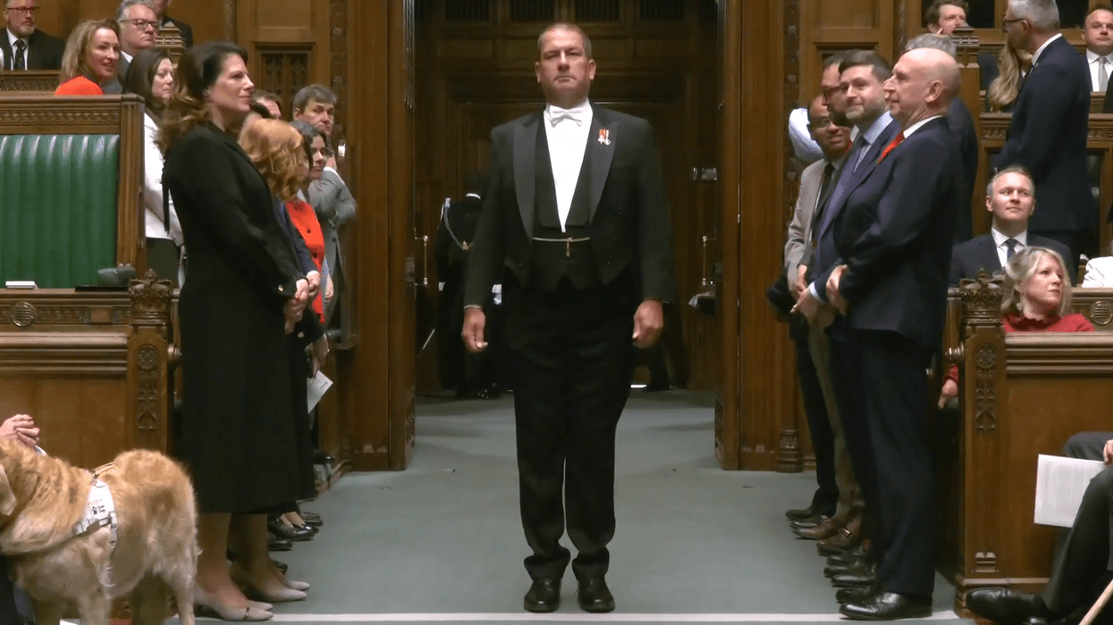 Watch the moment Labour MPs left in awkward sil...