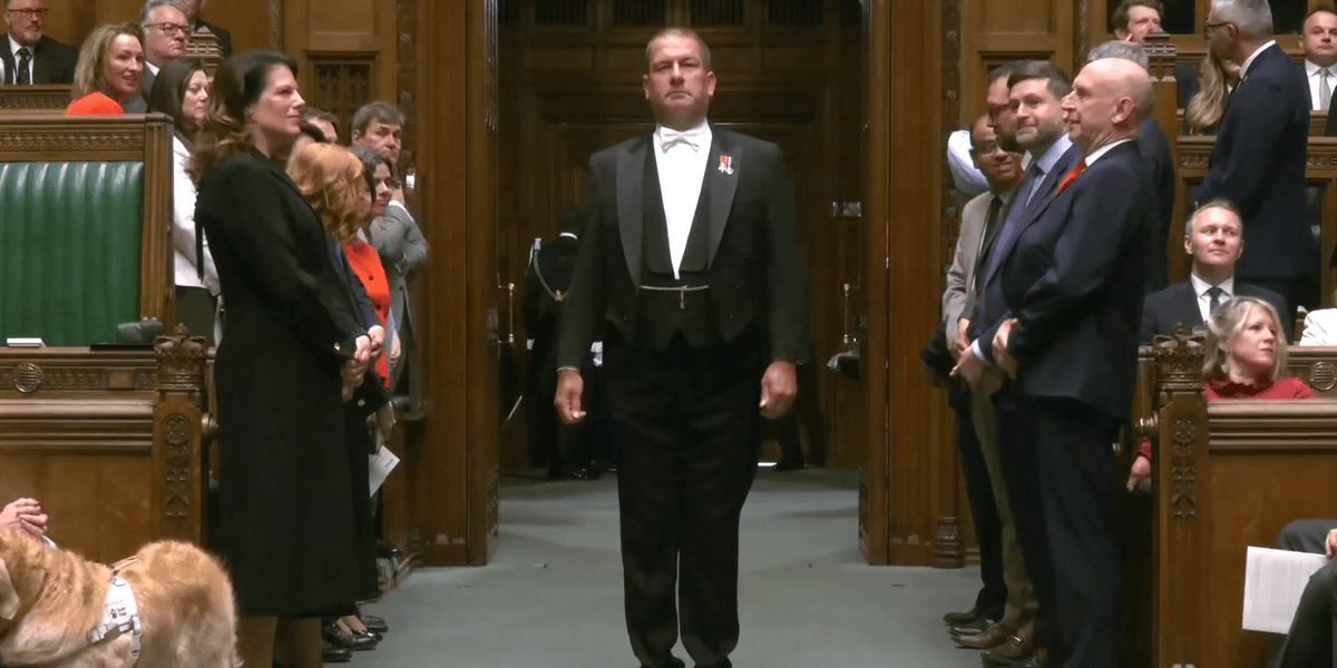 Labour MPs left in awkward silence as Andy Burnham joke shouted during King’s Speech ceremony Labour MPs left in awkward silence as Andy Burnham joke shouted during King’s Speech ceremony