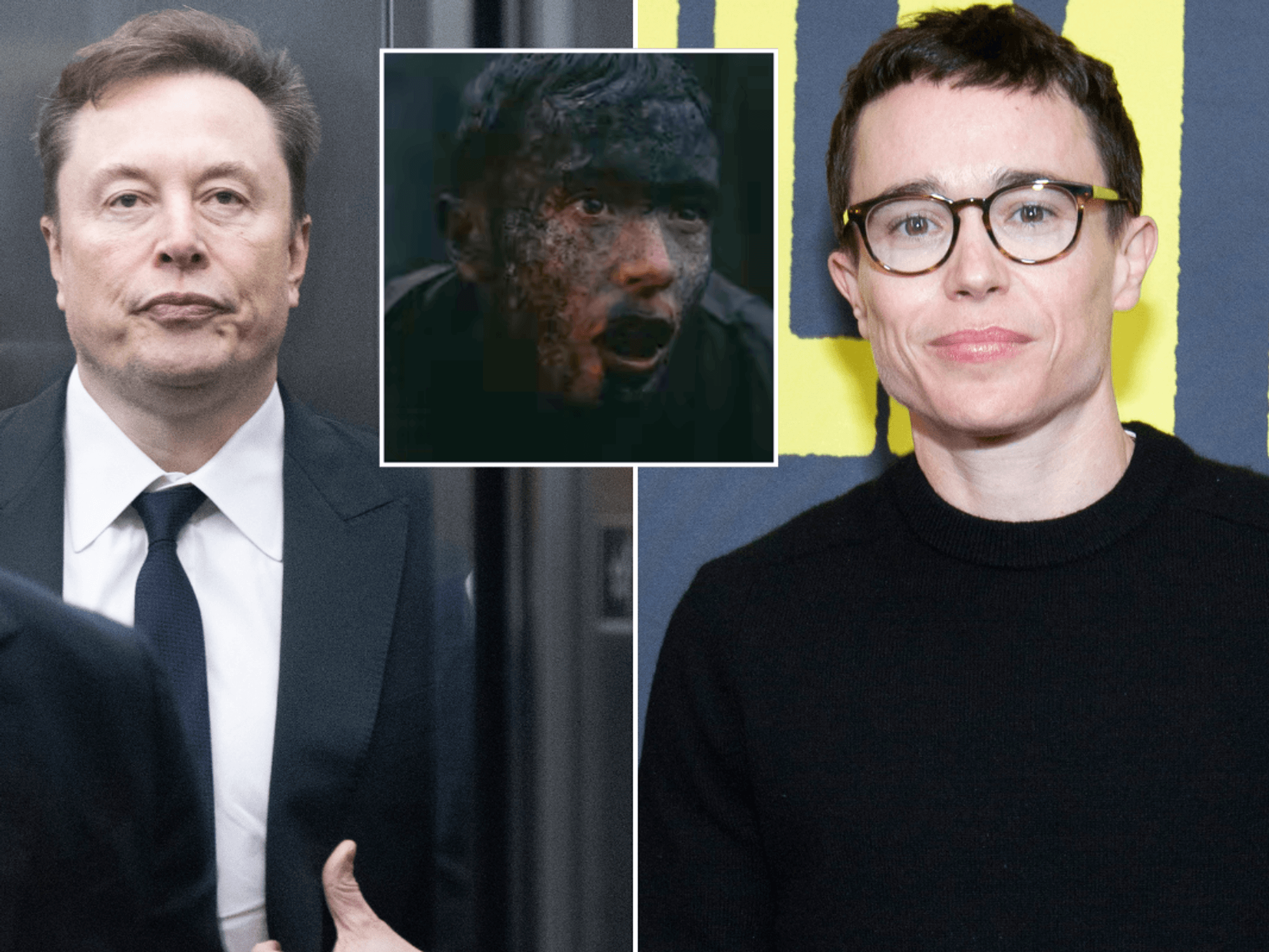 Elon Musk wades into The Odyssey 'woke' row as he slams rumours that trans actor Elliot Page will...