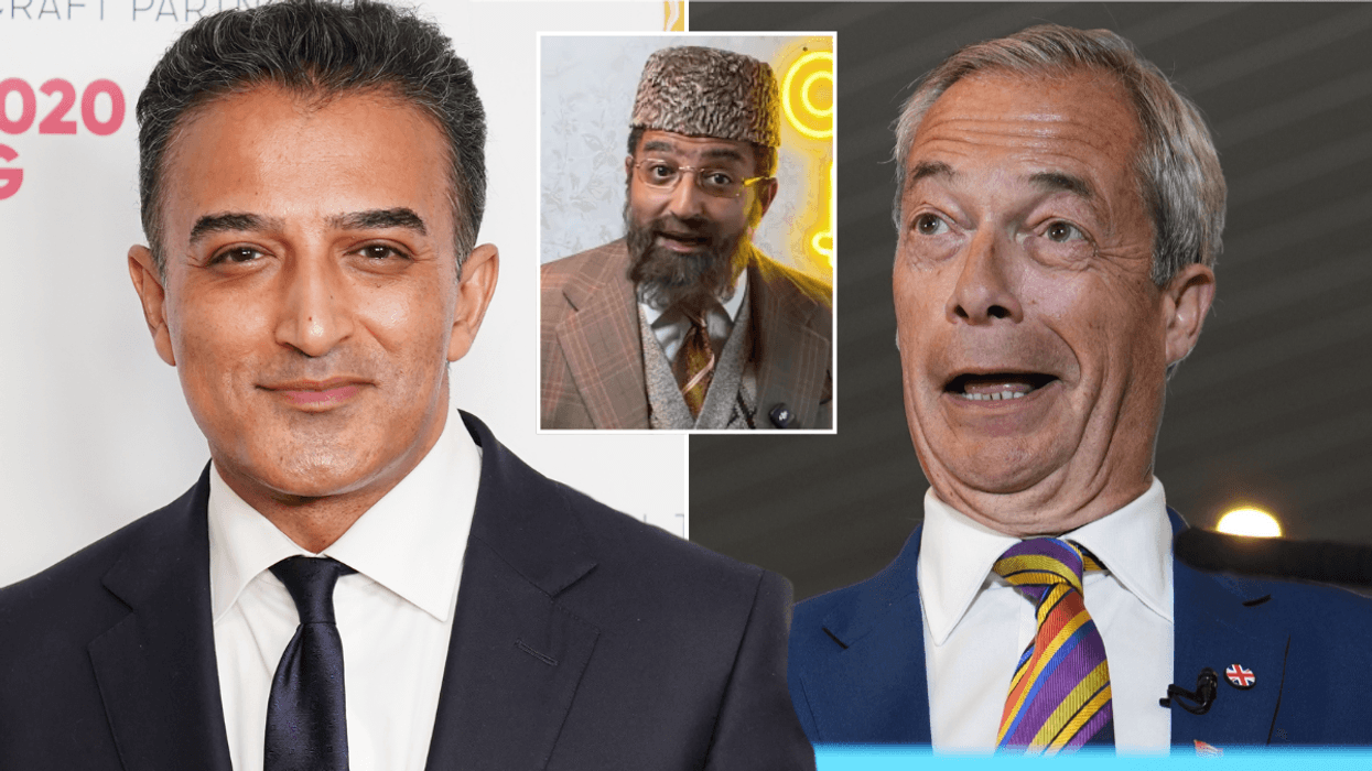 Adil Ray bizarrely claims Nigel Farage 'wants to be Muslim' as ITV star risks fresh controversy with new sketch
