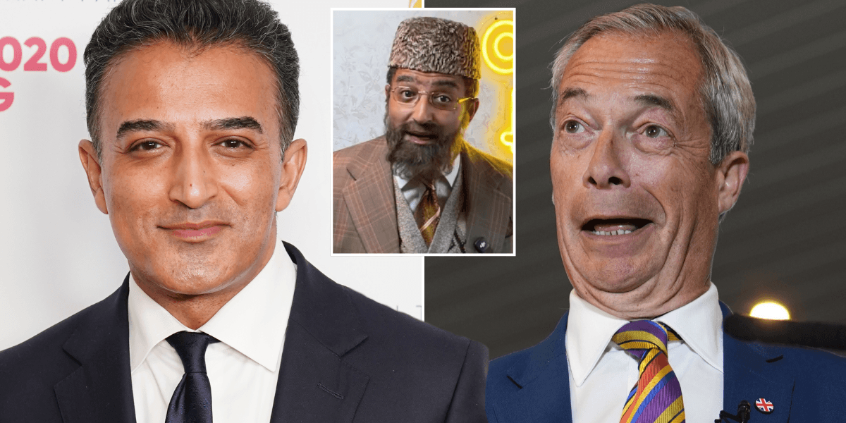 Adil Ray bizarrely claims Nigel Farage ‘wants to be Muslim’ as ITV star risks fresh controversy with Citizen Khan sketch Adil Ray bizarrely claims Nigel Farage ‘wants to be Muslim’ as ITV star risks fresh controversy with Citizen Khan sketch