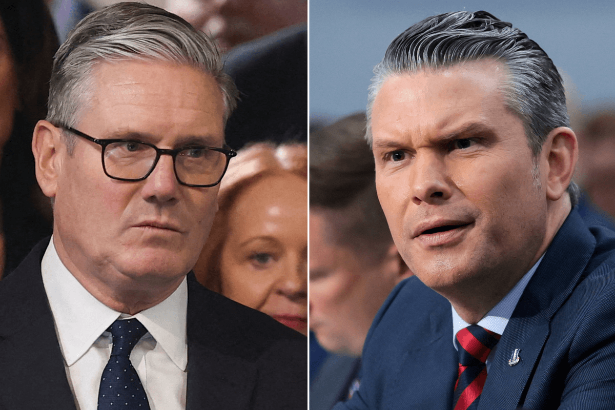 Pete Hegseth removes Britain from list of US allies after Keir Starmer's failure to support Iran war
