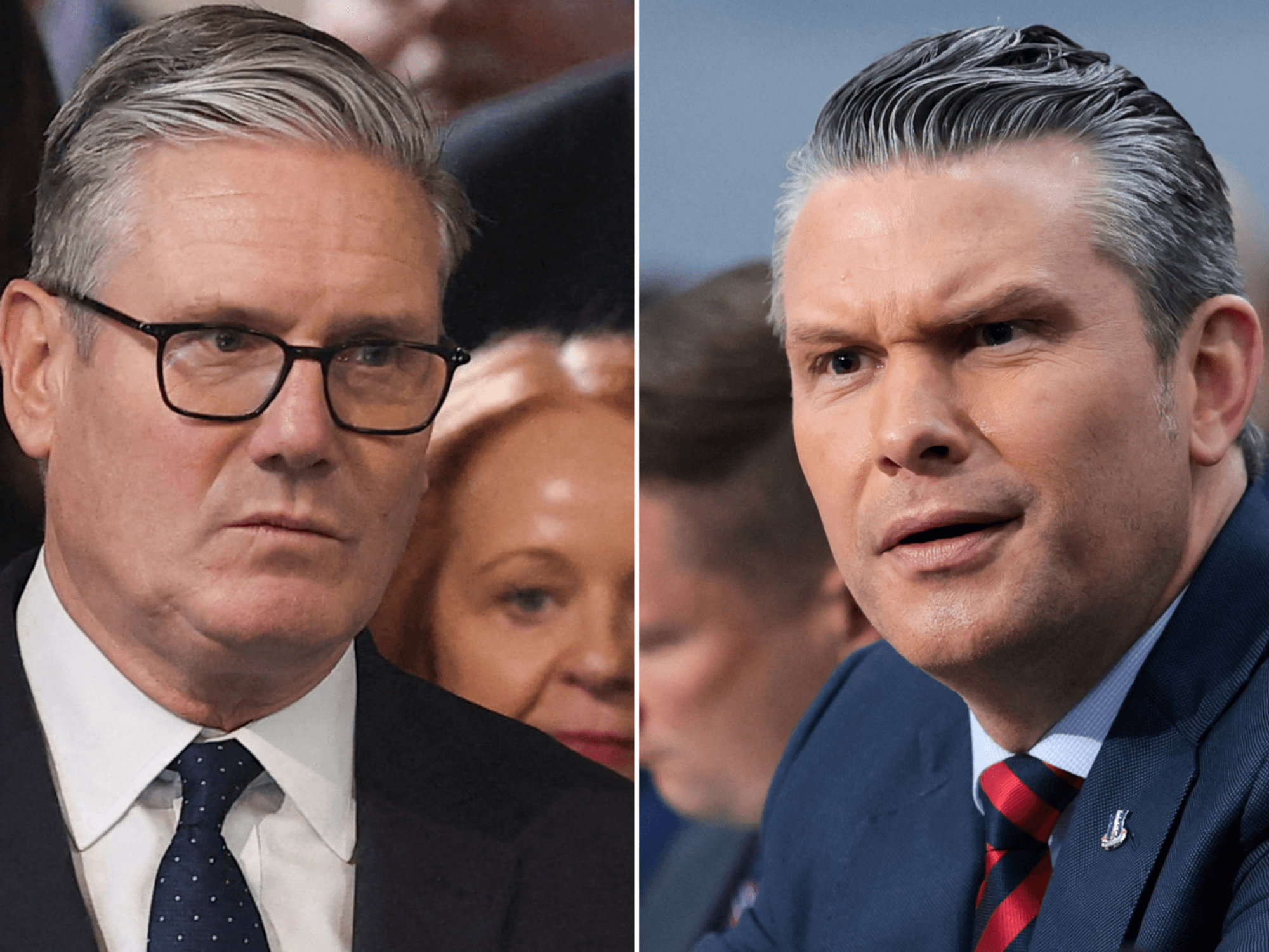 Pete Hegseth removes Britain from list of US allies after Keir Starmer's failure to support Iran war