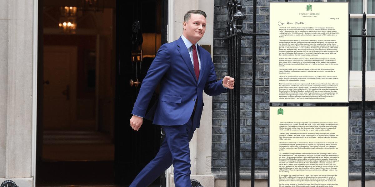 ‘I have lost confidence in your leadership’ ‘I have lost confidence in your leadership’