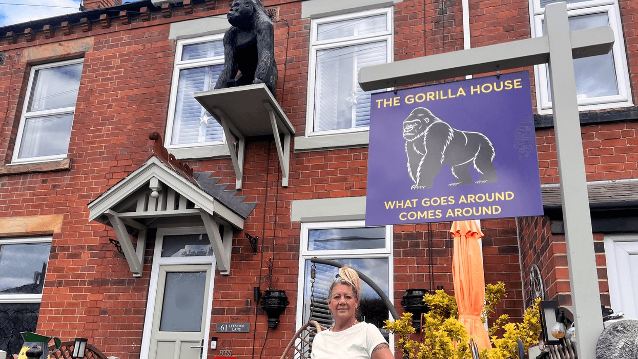 'World gone mad!' Homeowner's fury as council demands she removes 'gorilla' or faces £20,000 fine