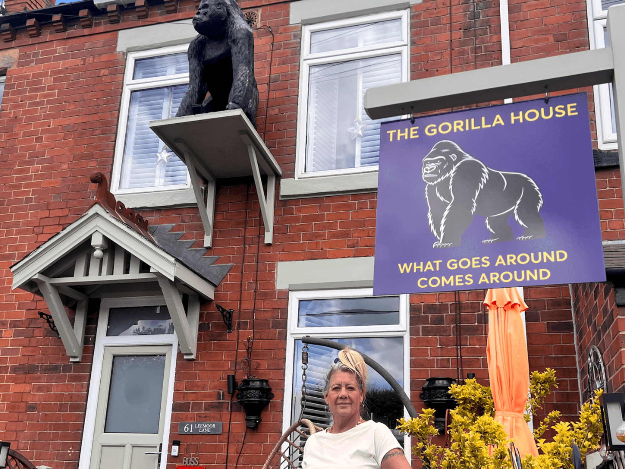 'World gone mad!' Homeowner's fury as council demands she remove gorilla or faces £20,000 fine