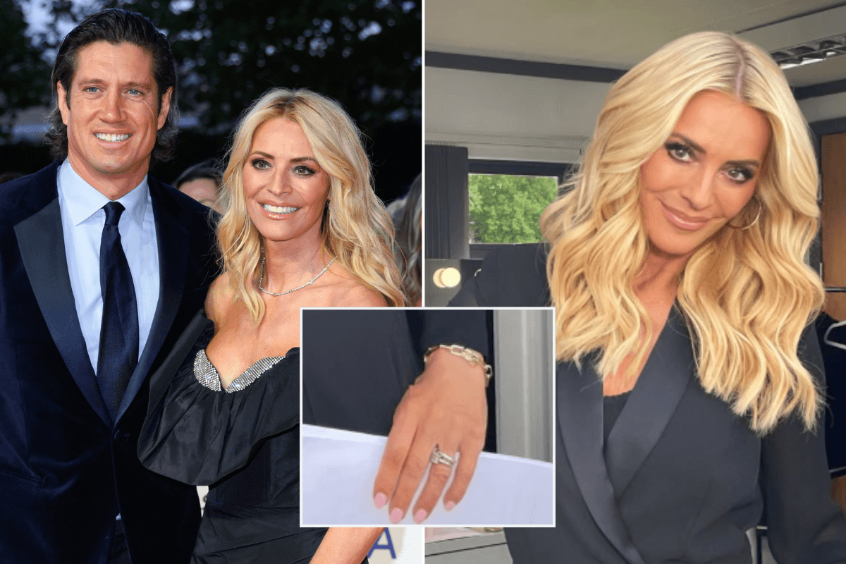 Tess Daly breaks silence after Vernon Kay split while still wearing engagement ring as Claudia Winkleman shows support