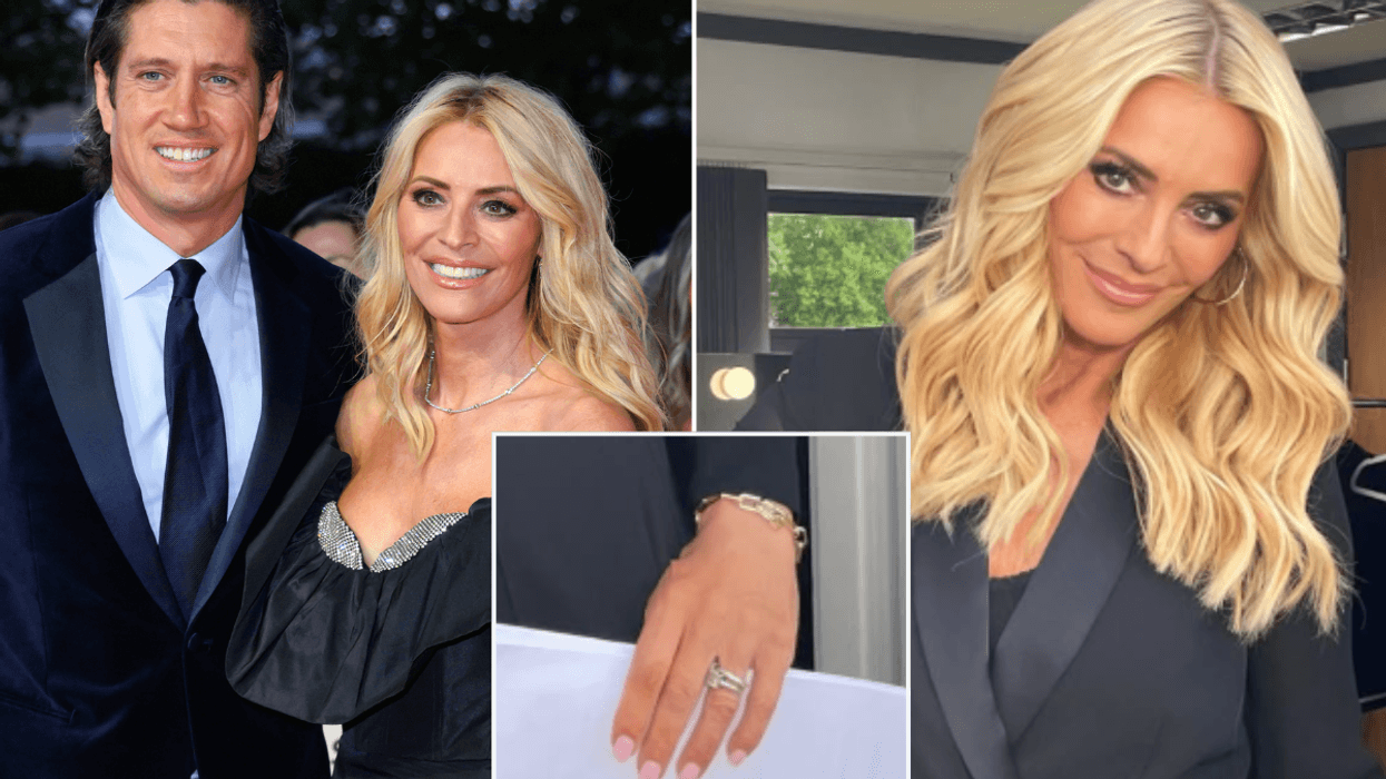 Tess Daly breaks silence after Vernon Kay split while still wearing engagement ring as Claudia Winkleman shows support