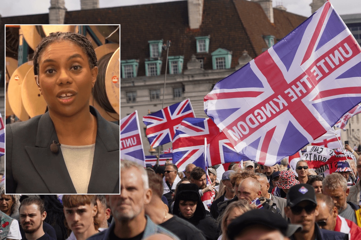 Kemi Badenoch backs Keir Starmer’s ‘right to keep people out if they're going to cause problems’ ahead of Unite the Kingdom rally