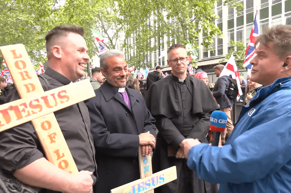 Three ministers join forces to ‘pray and to lift up our nation’ at Unite the Kingdom rally