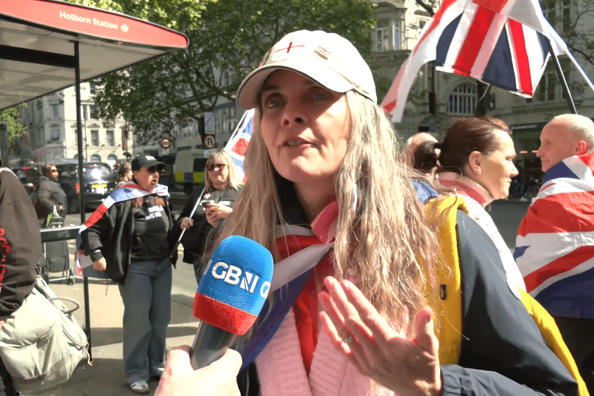 'For my daughter's future!' Pink Ladies protestor speaks at Unite the Kingdom rally