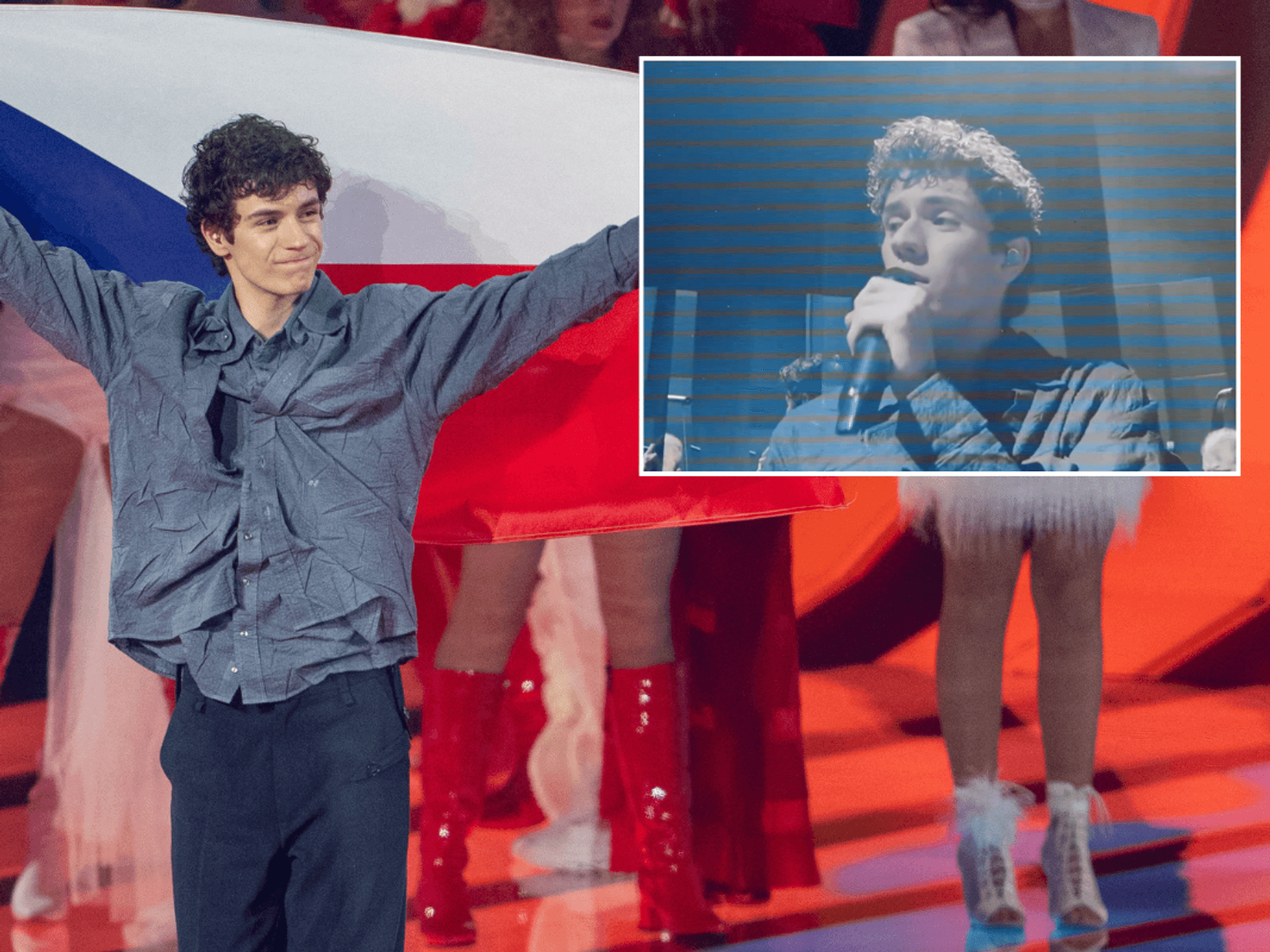 Eurovision fans demand 'JUSTICE' after singer's act derailed by tech mishaps as Graham Norton for...