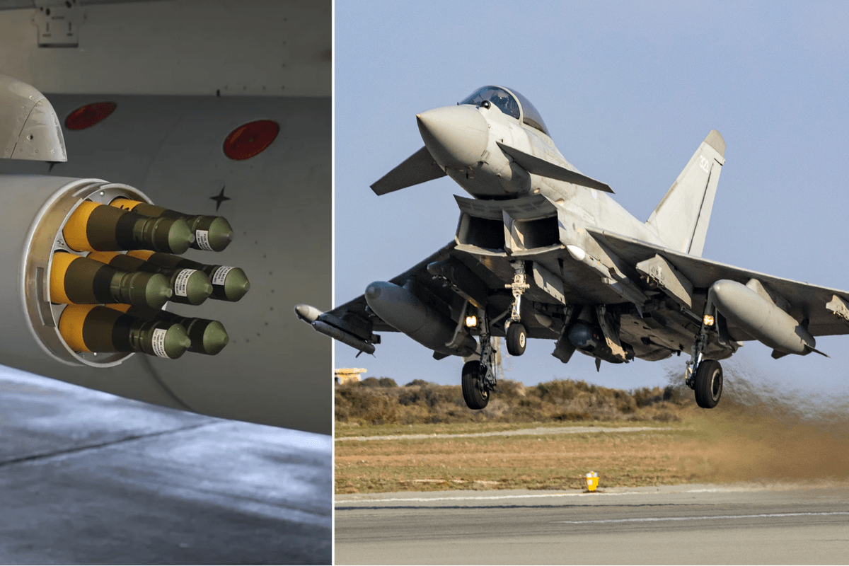 RAF deploys drone-killing secret weapon on Typhoon fighter jets in Middle East