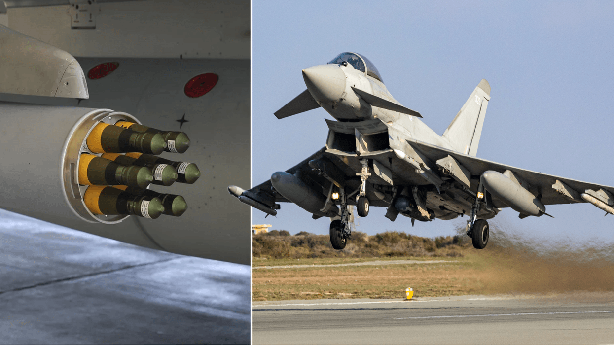RAF deploys drone-killing secret weapon on Typhoon fighter jets in Middle East