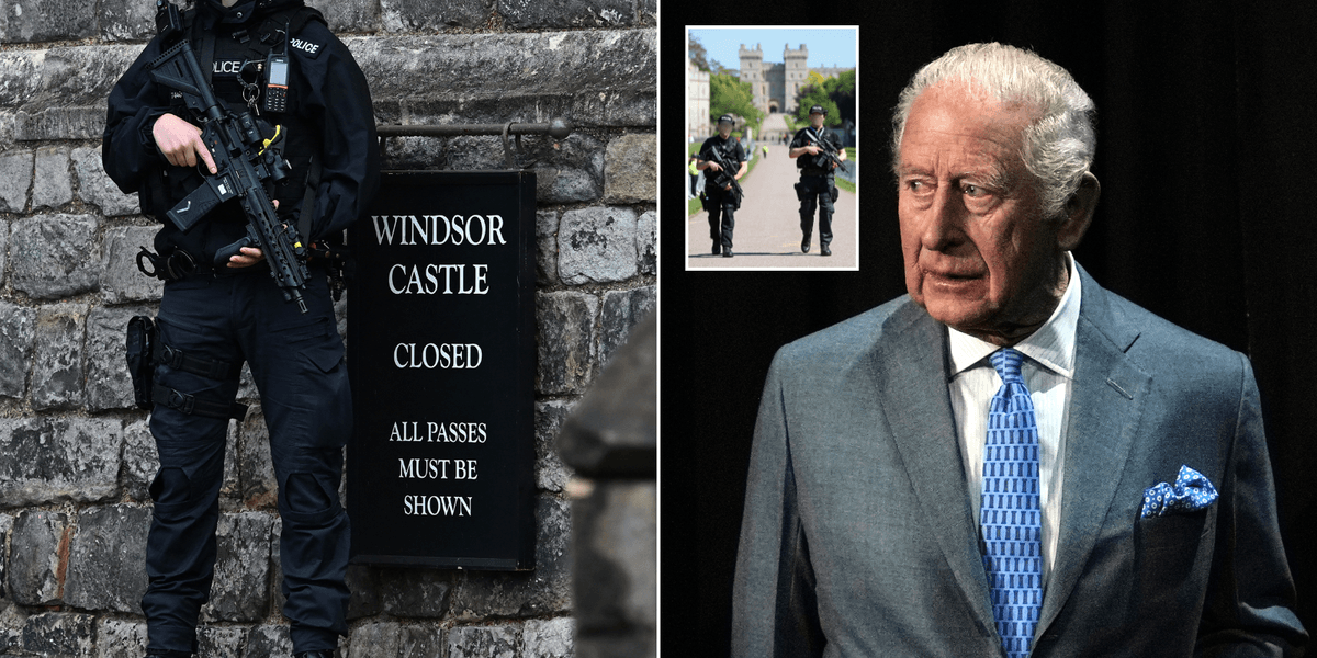 King Charles’s armed police accused of SLEEPING instead of guarding monarch at Windsor Castle King Charles’s armed police accused of SLEEPING instead of guarding monarch at Windsor Castle