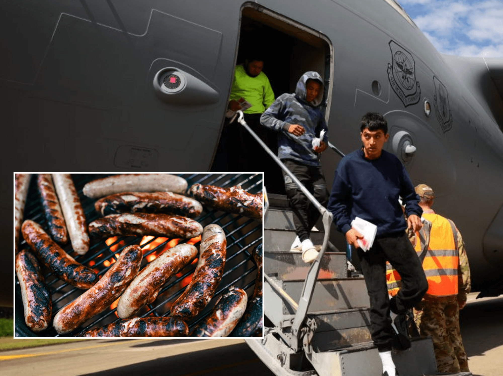 Pork sausages served to Muslim passengers on deportation flight