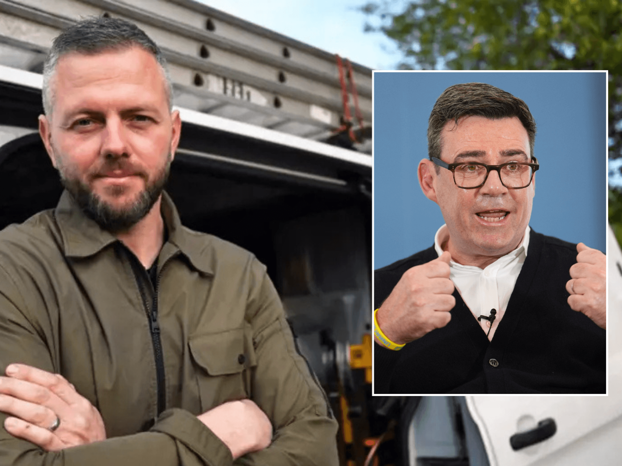 Meet Reform's 'plucky plumber' Makerfield by-election candidate who faces 'David versus Goliath b...