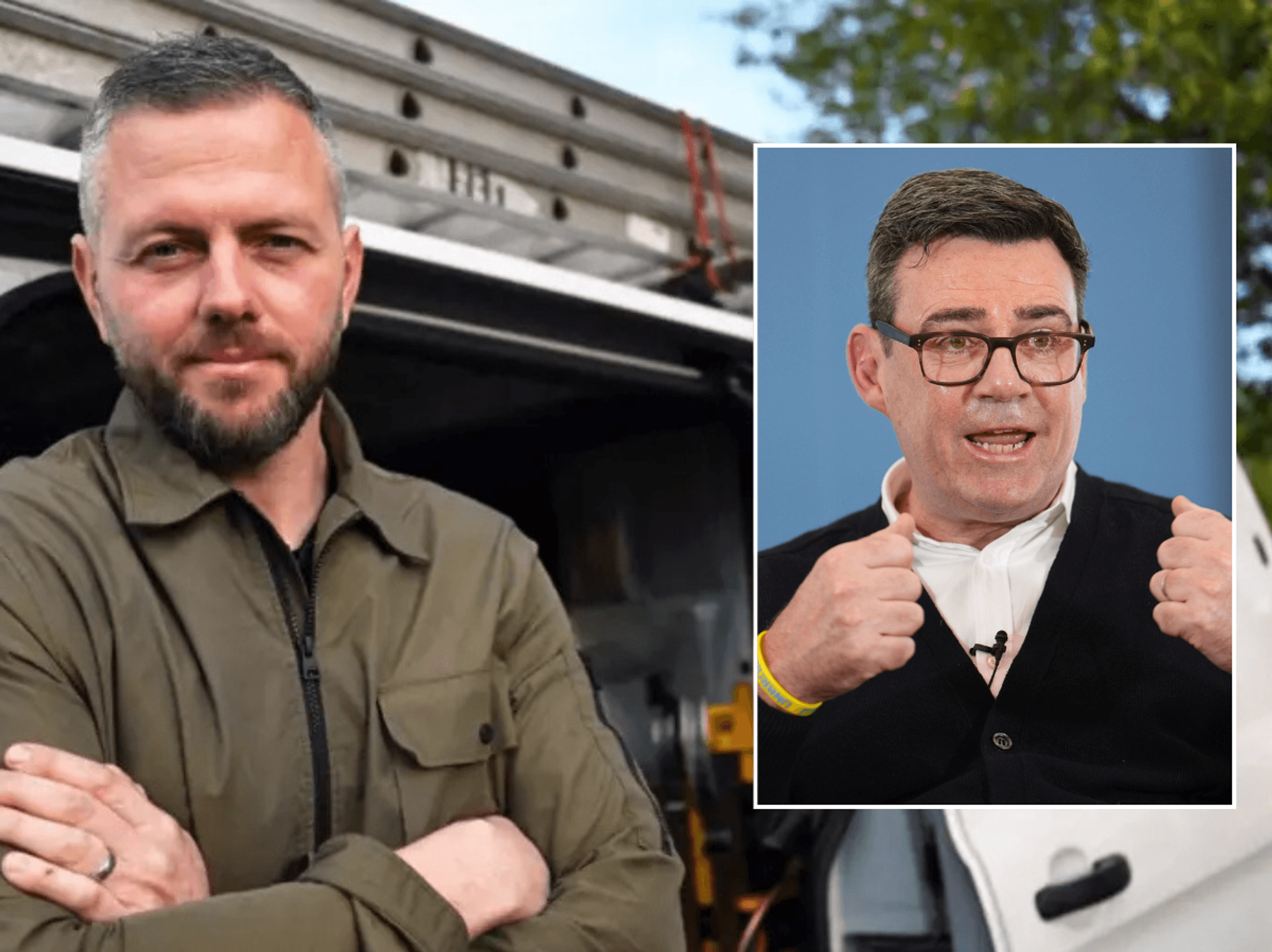Meet Reform's 'plucky plumber' Makerfield by-election candidate who faces 'David versus Goliath b...