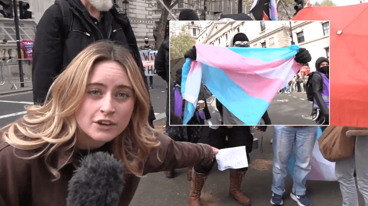 'You can f**k OFF!' Trans activists wield DEATH...