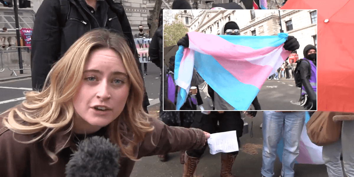 ‘You can f**k OFF!’ Trans activists wield DEATH THREAT signs as protest descends into ‘insanity’ ‘You can f**k OFF!’ Trans activists wield DEATH THREAT signs as protest descends into ‘insanity’