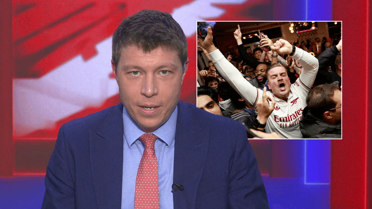 ‘This is going to be very challenging!’ Patrick Christys begrudgingly congratulates Arsenal on Premier League win