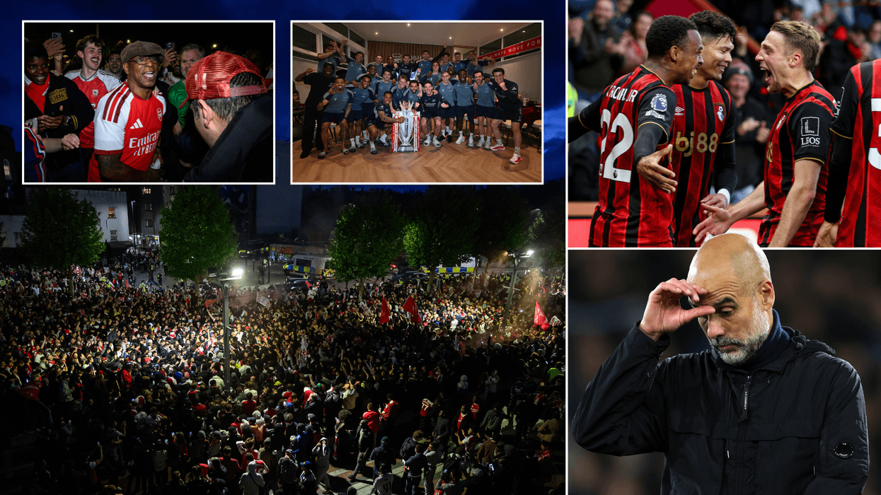 Arsenal win Premier League title for first time in 22 years after Man City draw
