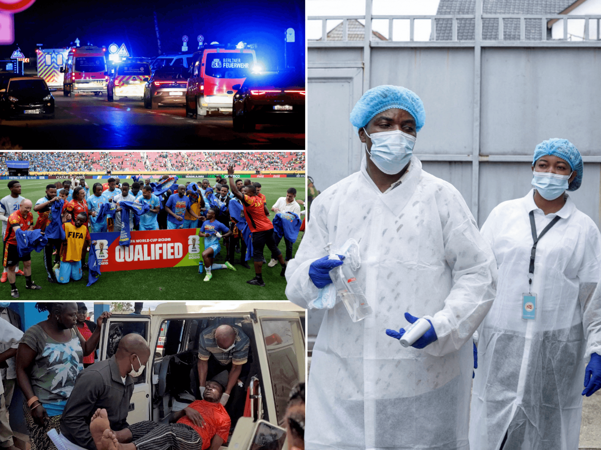 Health officials 'actively working with Fifa' to contain Ebola World Cup threat as virus tears th...