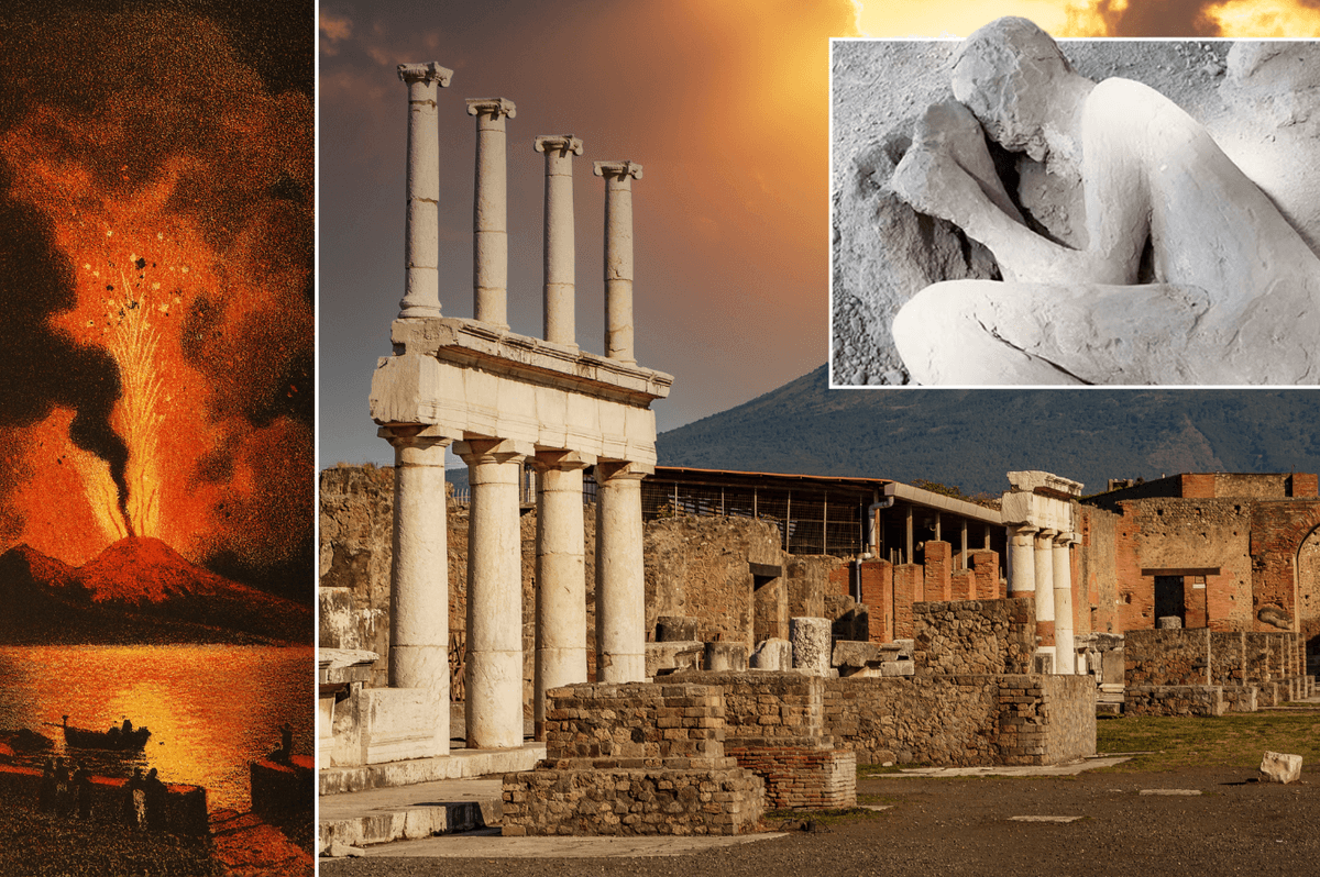 Revealed: The harrowing final moments of ancient Roman 'medic' who died in Pompeii