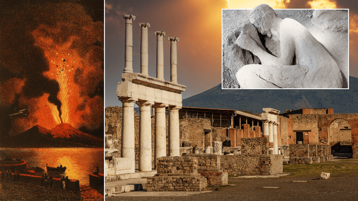 Revealed: The harrowing final moments of ancient Roman 'medic' who died in Pompeii